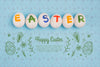 Wall Mockup Easter Concept Psd
