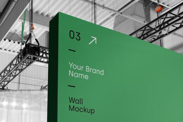 Wall Mockup Psd