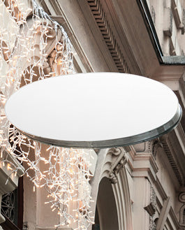 Wall Mounted Shop Sign – Psd Mockup