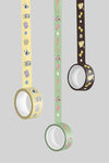 Washi Tapes Mockup Design Hanging Isoalted Psd