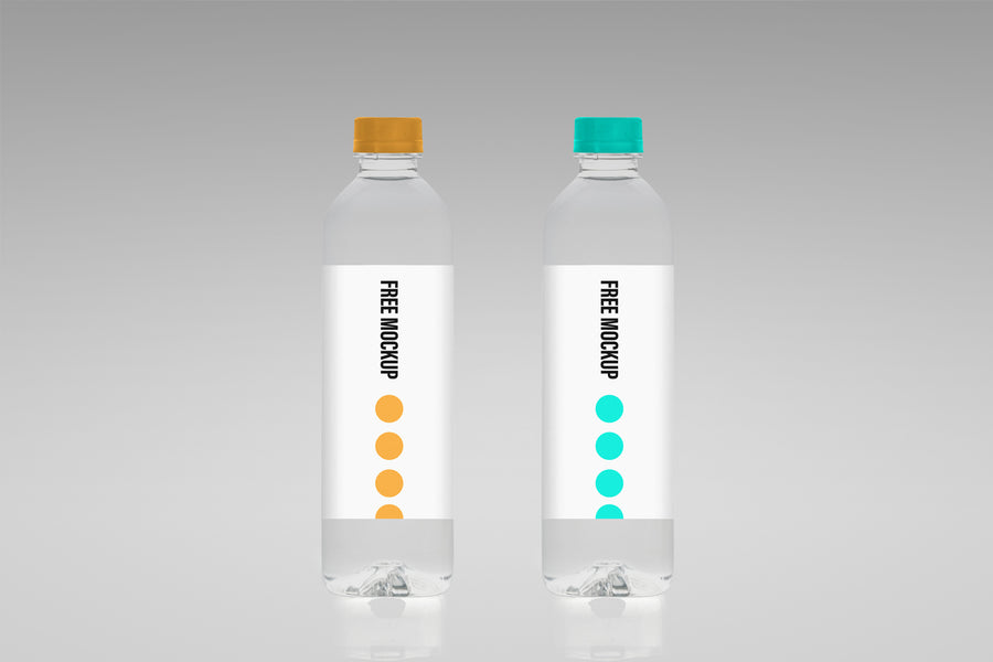 Water Bottle Mockup