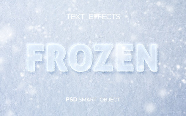 Water Text Effect Mock-Up Psd