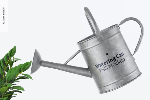 Watering Can Mockup Psd