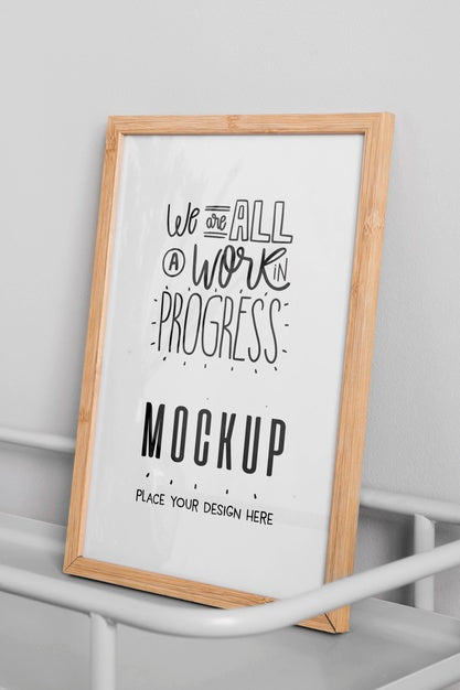 We Are A Work Progress Mock-Up Psd