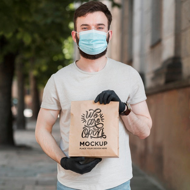 We Are Open Concept Mock-Up Psd