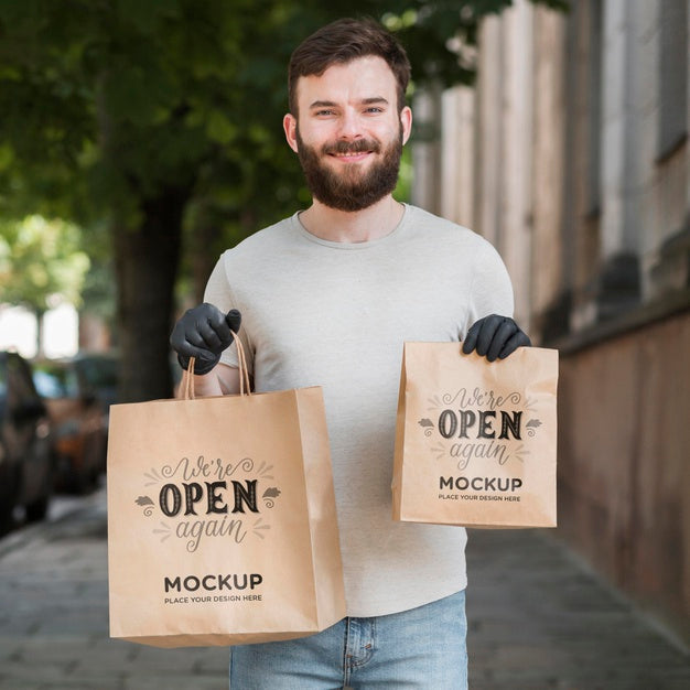 We Are Open Concept Mock-Up Psd