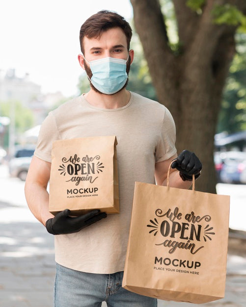 We Are Open Concept Mock-Up Psd