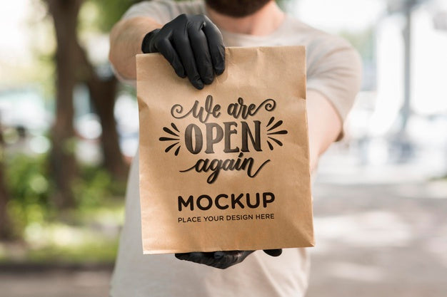 We Are Open Concept Mock-Up Psd
