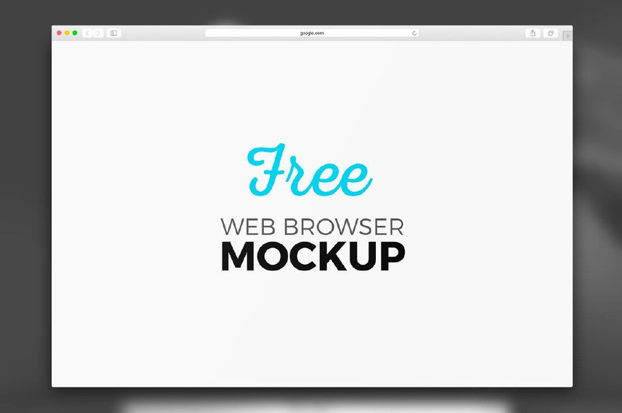 Web Browser Photoshop Mockup Set