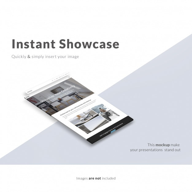 Web Page Mock Up Psd