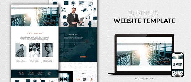 Website Design For Your Business Psd