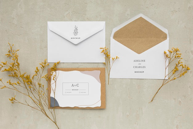 Wedding Assortment Mock-Up Psd