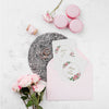 Wedding Concept Mock-Up With Flower And Macarons Psd