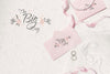 Wedding Decoration In Pink Tones With Envelopes Psd