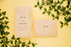 Wedding Invitation Concept Mock-Up Psd