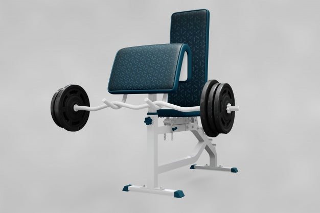 Weightlifting Elements Mockup Psd