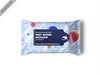Wet Wipes Package Mockup Psd