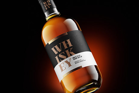 Whisky Bottle Mockup