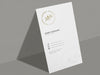 White Business Card Psd