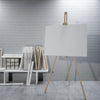 White Canvas On A Easel At The Art Room Psd