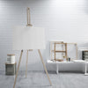 White Canvas On A Easel At The Art Room Psd