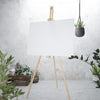White Canvas On A Easel Psd