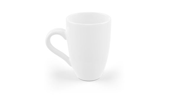 White Ceramic Mug Mockup Isolated Psd
