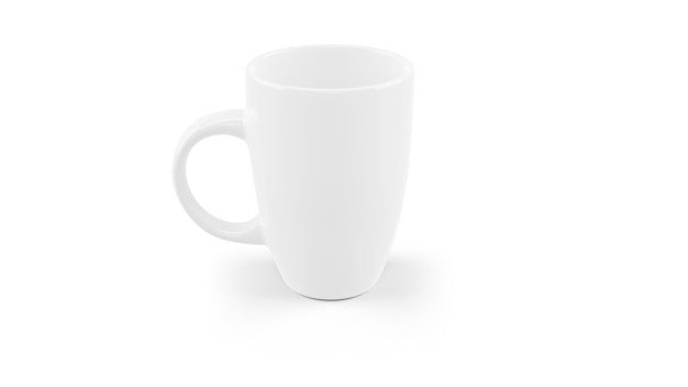 White Ceramic Mug Mockup Isolated Psd