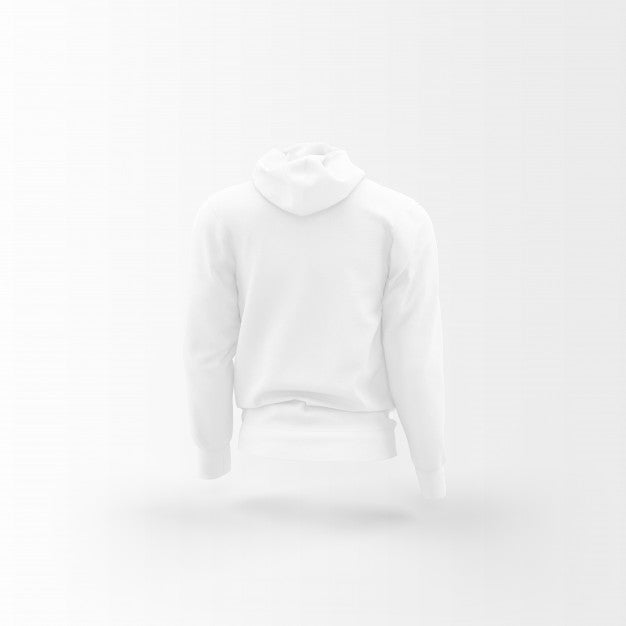 White Jacket Floating On White Psd