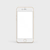 White Mobile iPhone 7 Mockup Front View