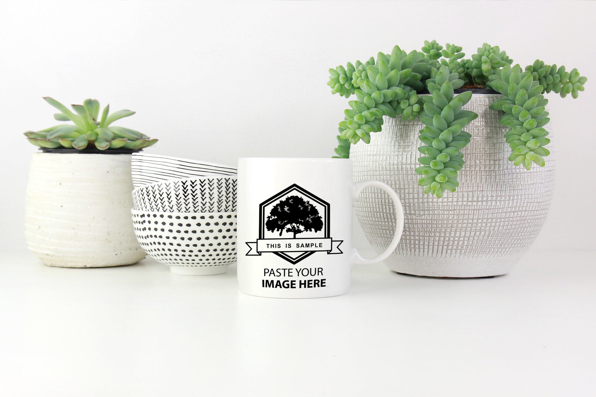 White Mug Product Mockup