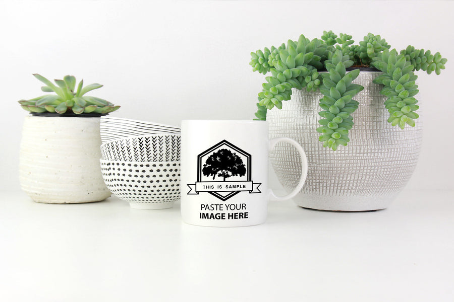 White Mug Product Mockup