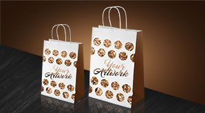 White Paper Shopping Bag Mockup Psd