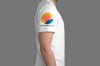 White T-Shirt Model Profile View Mockup Psd