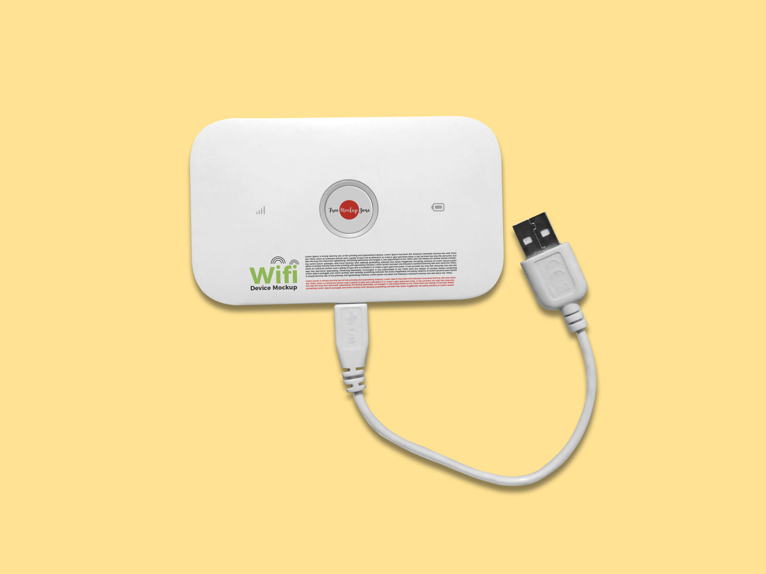 Wifi Device Mockup