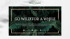 Wild Nature Concept Banner Template Mock-Up Psd