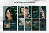 Wild Nature Concept Social Media Stories Template Psd