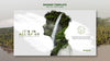 Wild Nature Man With Waterfall Design Banner Template Psd