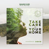 Wild Nature Take Care Of Your Home Square Flyer Psd