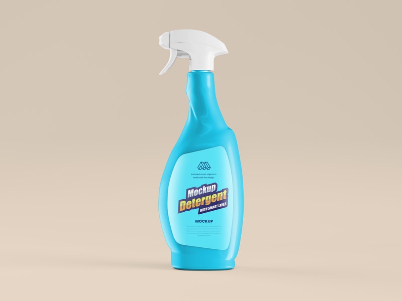 Window Cleaner Psd Mockup