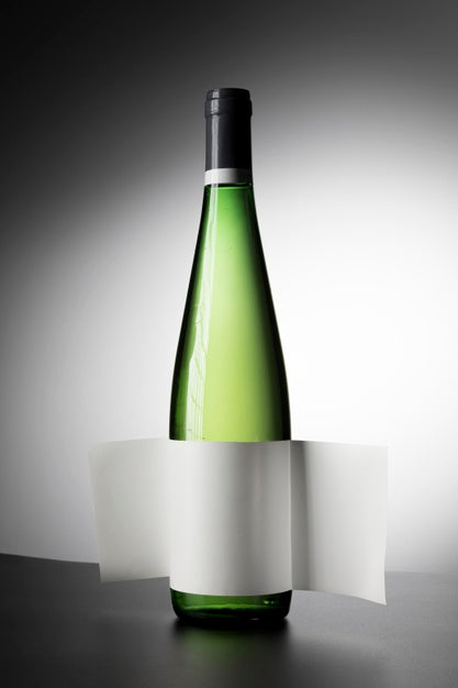 Wine Bottle Label Mock Up Psd
