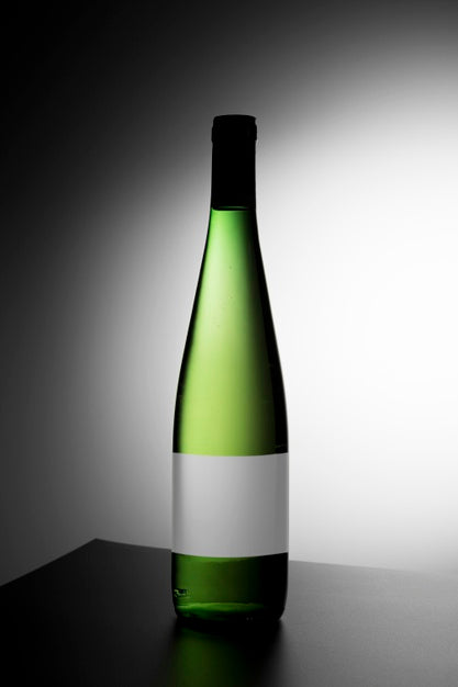 Wine Bottle Label Mock Up Psd