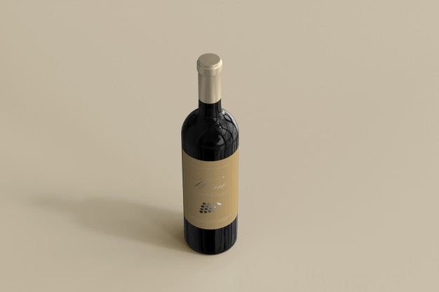 Wine Bottle Mockup Psd