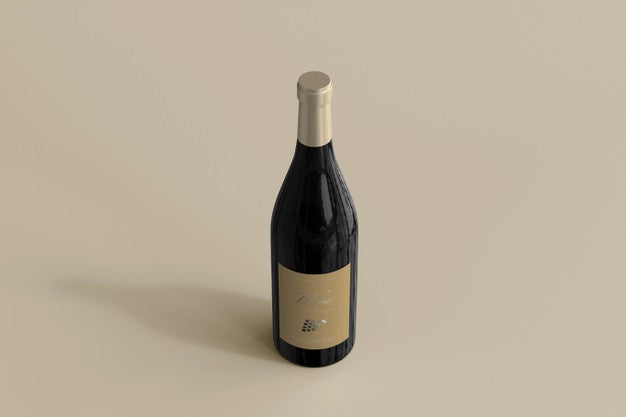 Wine Bottle Mockup Psd