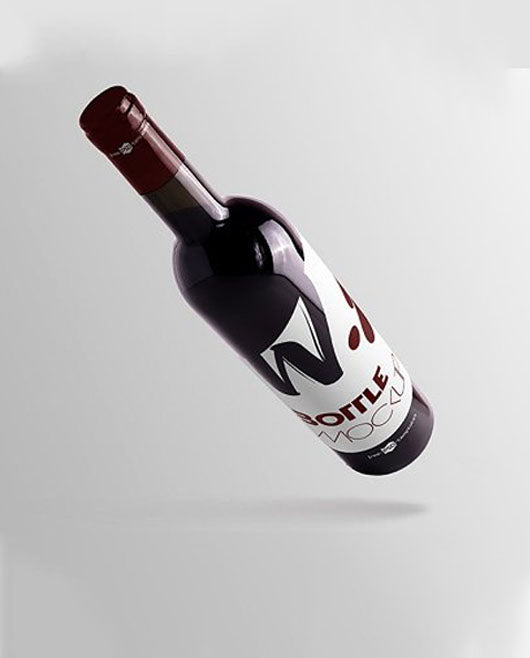 Wine Bottle Mockup Set