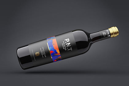 Wine Bottle Mockup
