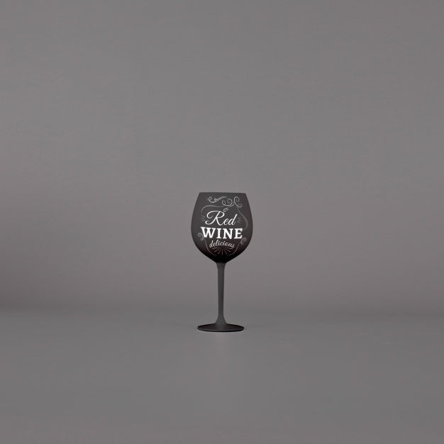 Wine Glass Mockup Psd