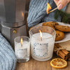 Winter Hygge Assortment With Candles Mock-Up Psd