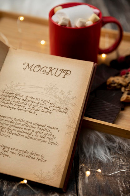 Winter Hygge Concept With Mock-Up Psd