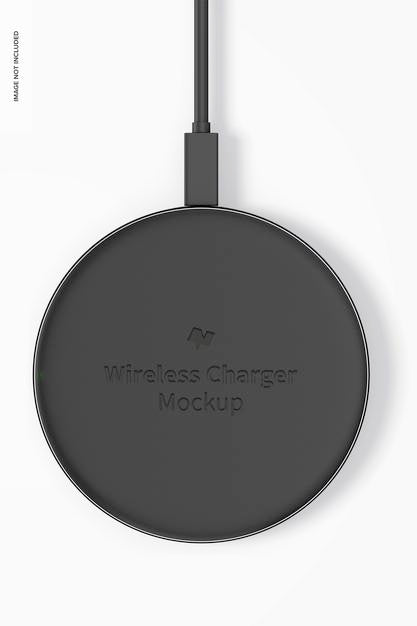 Wireless Charger Mockup Psd